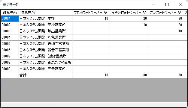 ピッキング表3